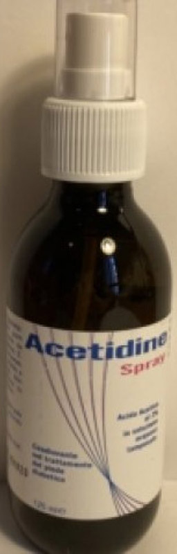 LOZIONE ALL'ACIDO ACETICO 2% IGIENIZZANTE ACETIDINE SPRAY DA125ML - farmaidea24.com