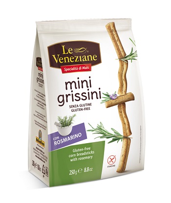 LE VENEZIANE MINI GRISSINI ROSMARINO 250 G - farmaidea24.com