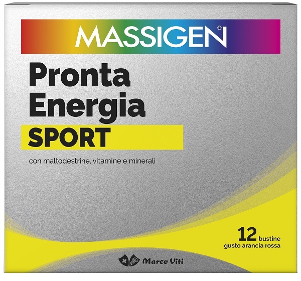 MASSIGEN SPORT PRONTA ENERGIA 12 BUSTINE - farmaidea24.com