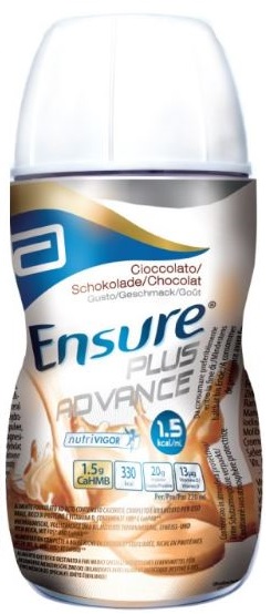 ENSURE PLUS ADVANCE CIOCCOLATO 4 BOTTIGLIE DA 220 ML - farmaidea24.com