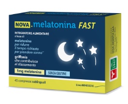 NOVA MELATONINA FAST 45 COMPRESSE 1MG DI MELATONINA - farmaidea24.com