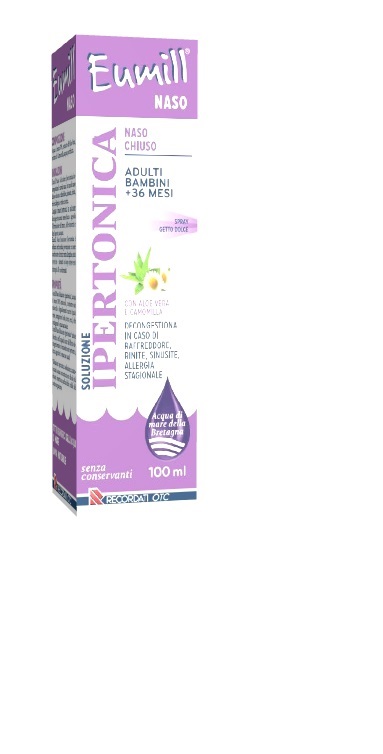 EUMILL NASO SPRAY SOLUZIONE IPERTONICA 100 ML - farmaidea24.com