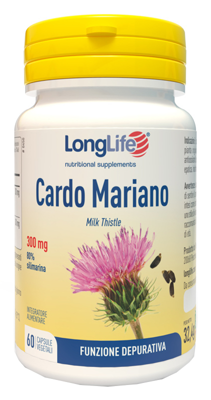 LONGLIFE CARDO MARIANO 60 CAPSULE - farmaidea24.com