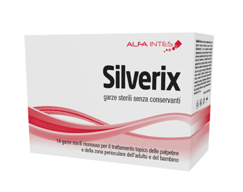 GARZA PERIOCULARE SILVERIX 14 PEZZI - farmaidea24.com