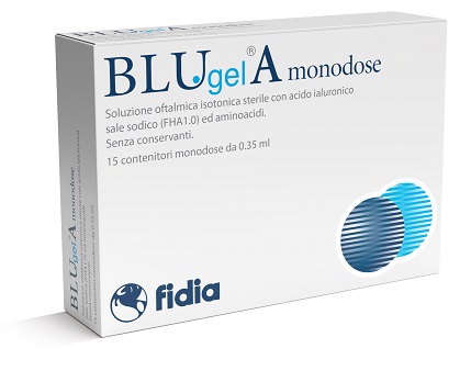 BLU GEL A MONODOSE GOCCE OCULARI 15 CONTENITORI MONODOSE - farmaidea24.com