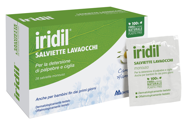 IRIDIL SALVIETTINE LAVAOCCHI 28 PEZZI - farmaidea24.com