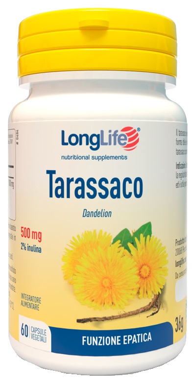 LONGLIFE TARASSACO 60 CAPSULE - farmaidea24.com