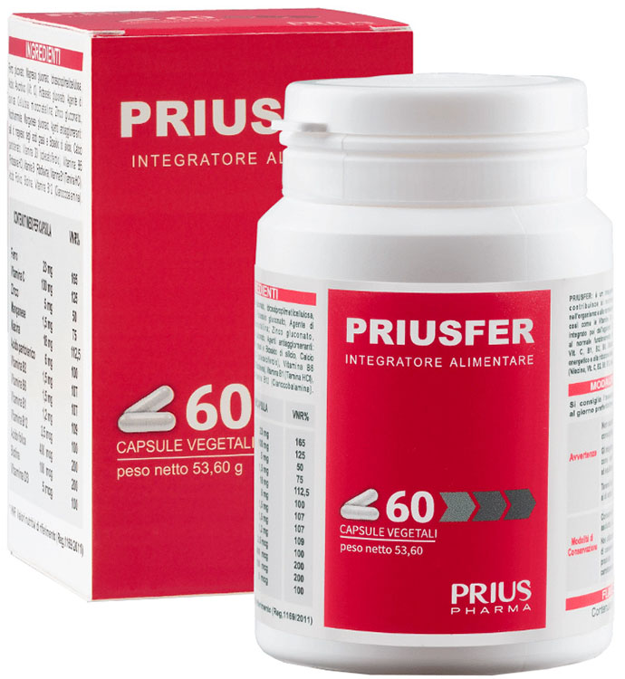 PRIUSFER 60 CAPSULE - farmaidea24.com