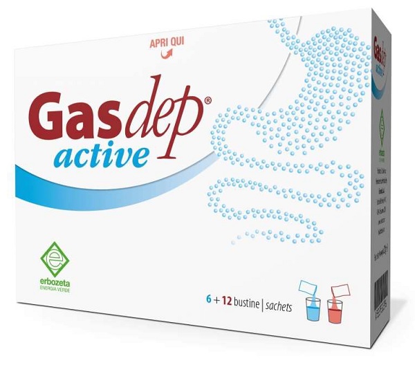 GASDEP ACTIVE 6+12 BUSTINE - farmaidea24.com