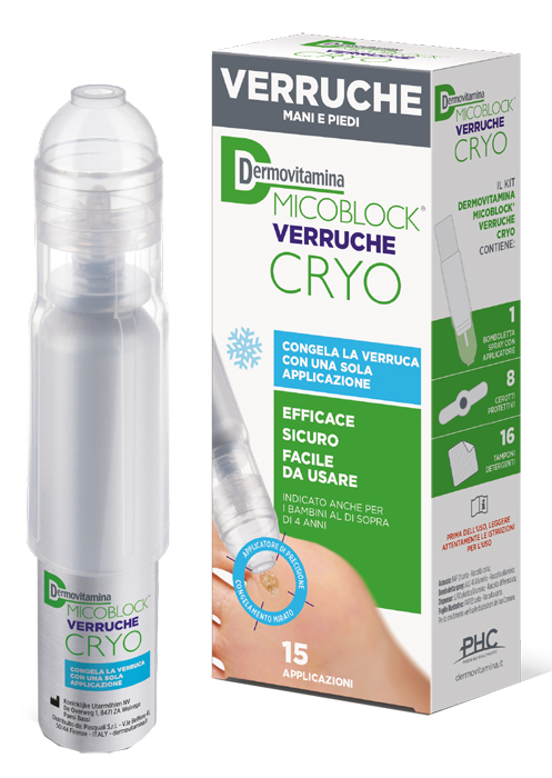 DERMOVITAMINA MICOBLOCK VERRUCHE CRYO SPRAY 38 ML - farmaidea24.com