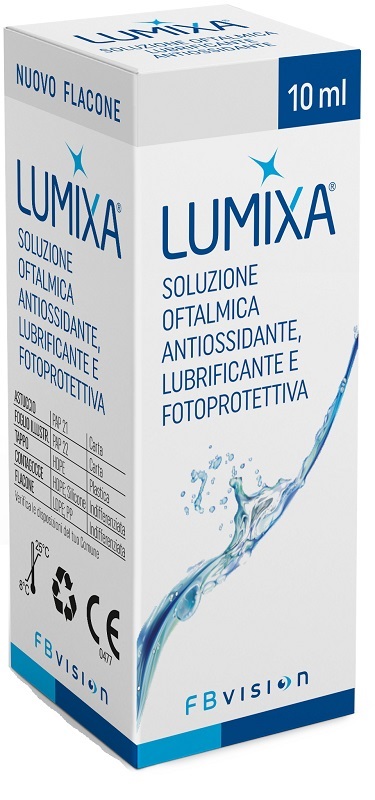LUMIXA SOLUZIONE OFTALMICA LUBRIFICANTE ANTIOSSIDANTE 10 ML - farmaidea24.com