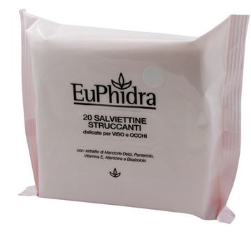 EUPHIDRA SALVIETTINE STRUCCANTI 20 PEZZI - farmaidea24.com