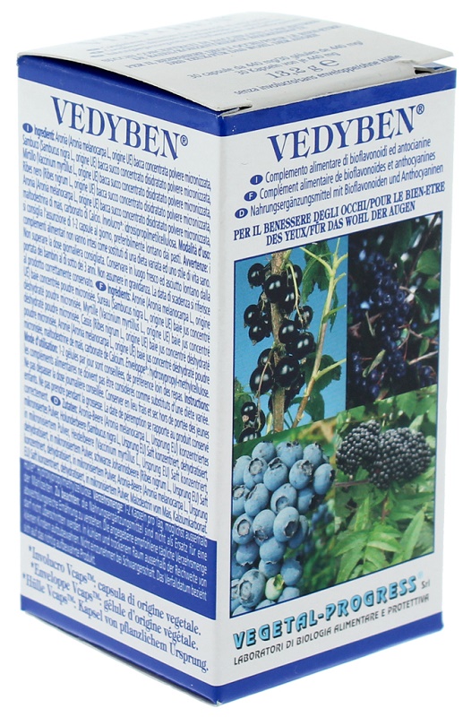 VEDYBEN SUCCO CONCENTRATO BACCHE 30 CAPSULE - farmaidea24.com
