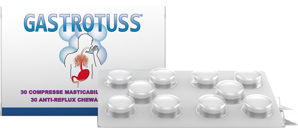 GASTROTUSS ANTIREFLUSSO 30 COMPRESSE MASTICABILI - farmaidea24.com