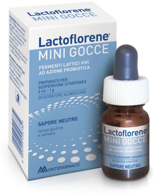 LACTOFLORENE MINI GOCCE 6 ML + BUSTINA DA 1 G - farmaidea24.com