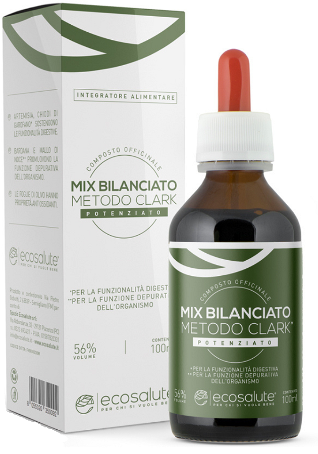 MIX BILANCIATO CLARK COMPOSTO OFFICINALE 100 ML - farmaidea24.com