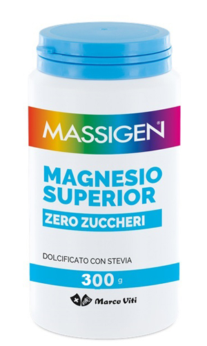 MASSIGEN MAGNESIO SUPERIOR ZERO ZUCCHERI 300 G - farmaidea24.com
