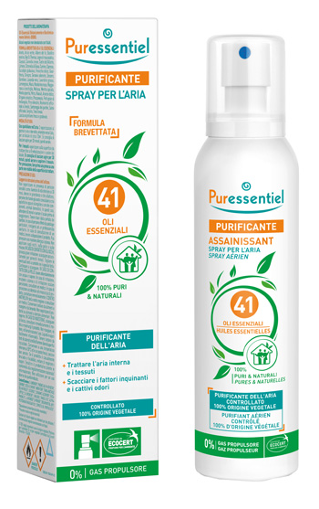 PURESSENTIEL PURIFICANTE SPRAY 41 OLI ESSENZIALI 200 ML - farmaidea24.com