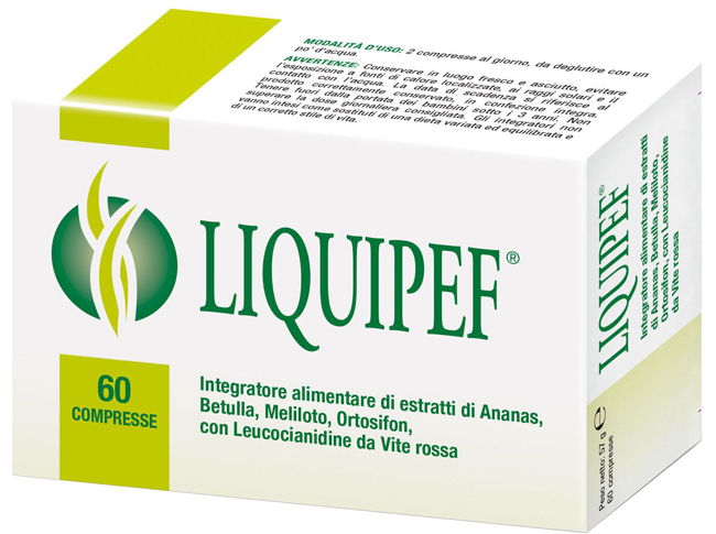 LIQUIPEF 60 COMPRESSE - farmaidea24.com