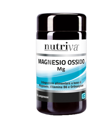 NUTRIVA MAGNESIO OSSIDO GI GROUP 50 COMPRESSE 1 G - farmaidea24.com
