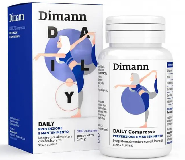 DIMANN DAILY 100 COMPRESSE - farmaidea24.com