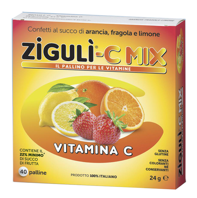 ZIGULI C MIX 40 PALLINE 24 G - farmaidea24.com