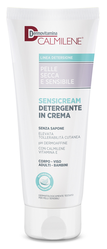 DERMOVITAMINA CALMILENE SENSICREAM DETERGENTE IN CREMA SENZA SAPONE PER PELLE SECCA E SENSIBILE 250 ML - farmaidea24.com