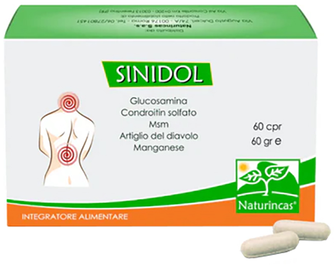 SINIDOL NATURINCAS 60 CAPSULE - farmaidea24.com