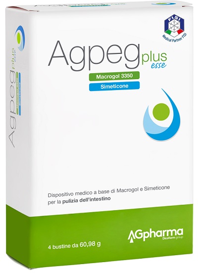 AGPEG PLUS ESSE 4 BUSTE OROSOLUBILI DA 60,98 G - farmaidea24.com