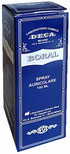 BORAL SPRAY AURICOLARE 100 ML - farmaidea24.com
