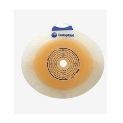 PLACCA PER ILEOSTOMIA E COLOSTOMIA SISTEMA A 2 PEZZI SENSURA CLICK FORO RITAGLIABILE 10-65 MM FLANGIA 70 MM 5 PEZZI - farmaidea24.com
