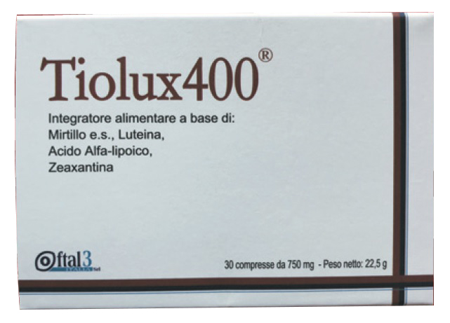 TIOLUX 400 30 COMPRESSE - farmaidea24.com