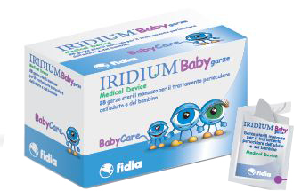GARZA OCULARE MEDICATA IRIDIUM BABY 28 PEZZI - farmaidea24.com