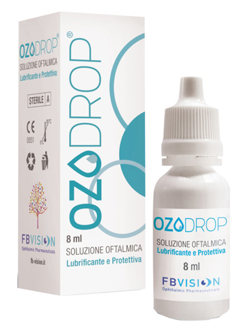OZODROP LIPOZONEYE SOLUZIONE OFTALMICA BASE DI OLIO OZONIZZATO IN FOSFOLIPIDI 8 ML - farmaidea24.com