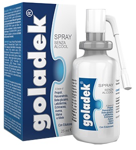 GOLADEK SPRAY NO ALCOOL 25 ML - farmaidea24.com