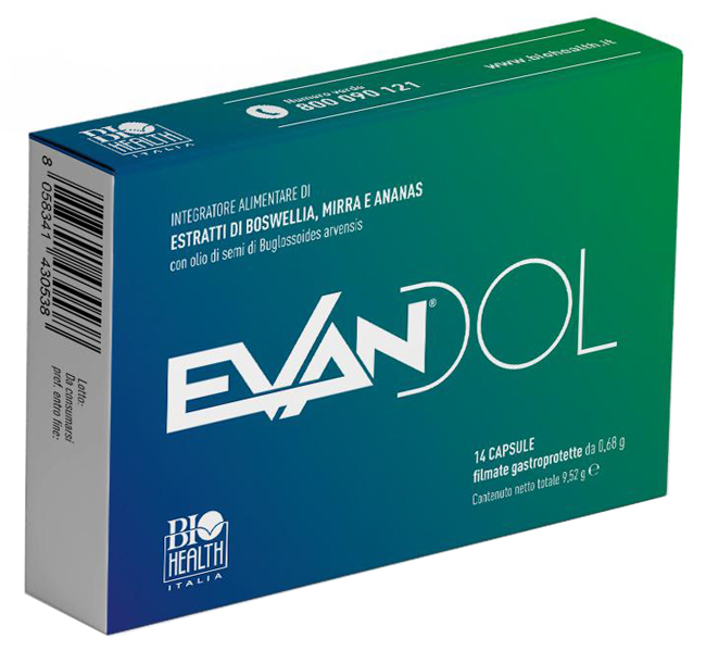 EVANDOL 14 CAPSULE - farmaidea24.com