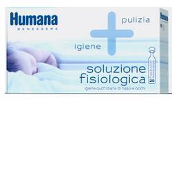 HUMANA SOLUZIONE FISIOLOGICA MONODOSE, 20 FLACONCINI DA 5ML - farmaidea24.com