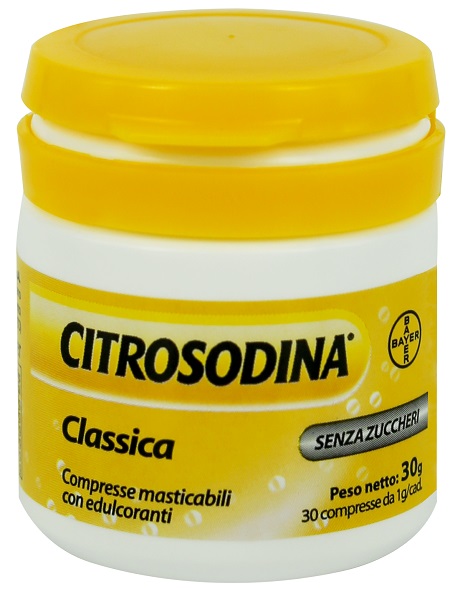 CITROSODINA CLASSICA 30 COMPRESSE MASTICABILI - farmaidea24.com