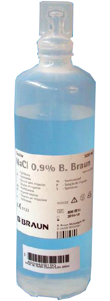 SOLUZIONE FISIOLOGICA 0,9% SODIO CLORURO 500 ML NON INIETTABILE - farmaidea24.com