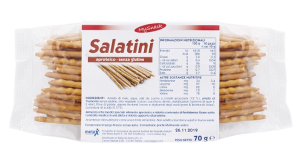 MY SNACK SALATINI 70 G - farmaidea24.com