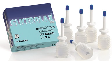 GLICEROLAX ADULTI MICROCLISMI EVACUANTI 6 PEZZI X 9 G CONTIENE AMIDO DI RISO - farmaidea24.com