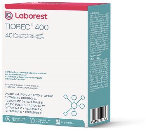 TIOBEC 400 40 COMPRESSE FAST-SLOW DA 1,28 G - farmaidea24.com