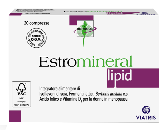 ESTROMINERAL LIPID 20 COMPRESSE - farmaidea24.com