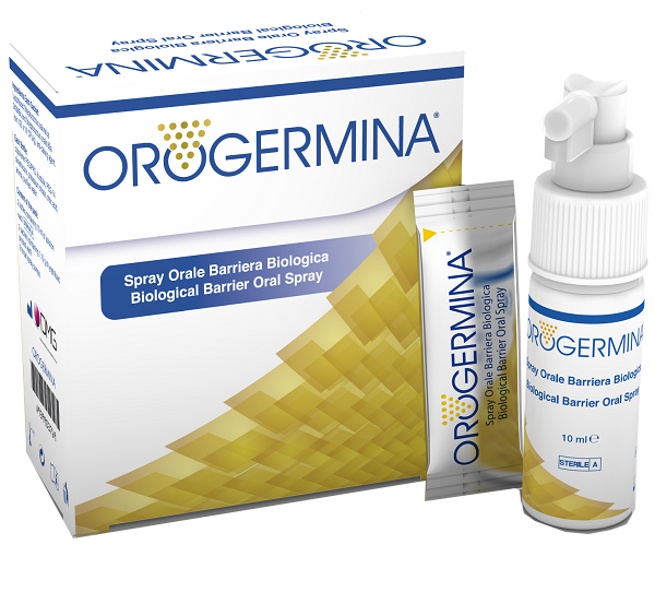 OROGERMINA SPRAY ORALE 2 FLACONI X 10 ML + 2 BUSTINE 1,15 G DI LIOFILIZZATO + 2 NEBULIZZATORI ORALI - farmaidea24.com