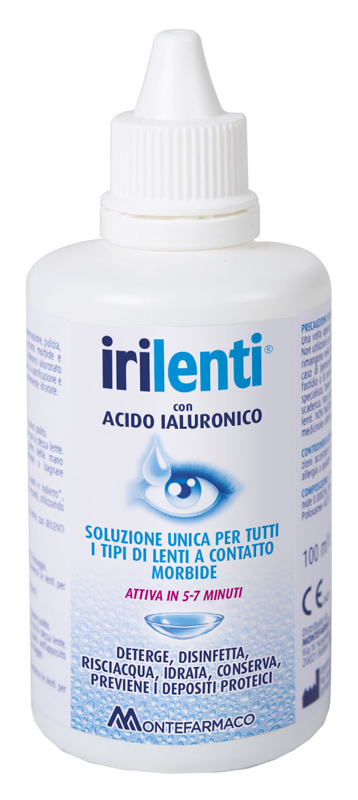 SOLUZIONE UNICA PER LENTI A CONTATTO IRILENTI 100ML - farmaidea24.com