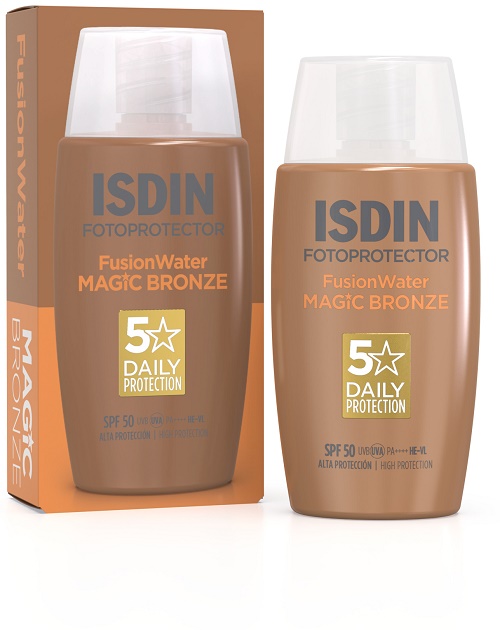 FUSION WATER MAGIC COLOR BRONZE SPF50 50 ML - farmaidea24.com