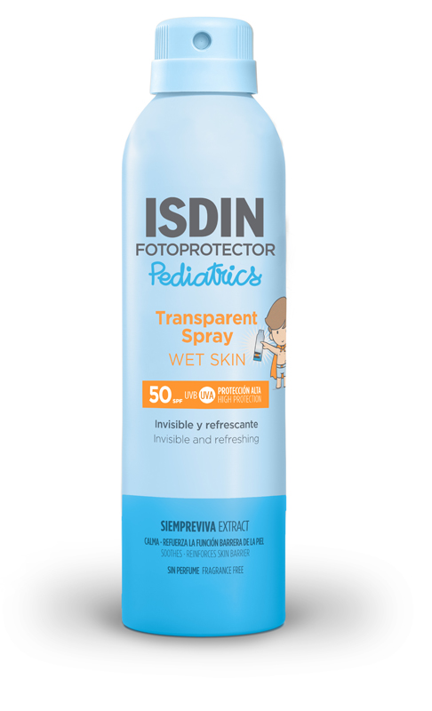 TRANSPARENT SPRAY WET SKIN PEDIATRICS SPF50 250 ML - farmaidea24.com