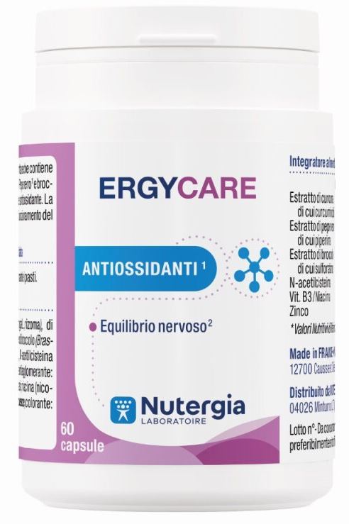 NUTERGIA ERGYCARE 60 CAPSULE - farmaidea24.com