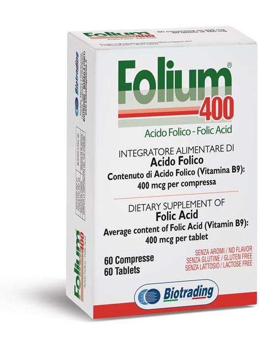 FOLIUM 400 60 COMPRESSE - farmaidea24.com
