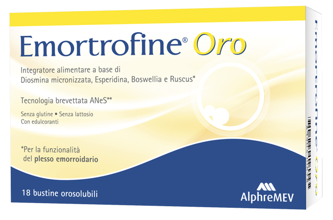 EMORTROFINE ORO 18 BUSTINE DA 3 G - farmaidea24.com